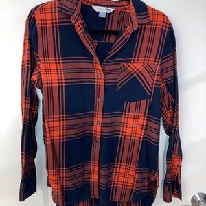 Red and Blue Plaid Shirt